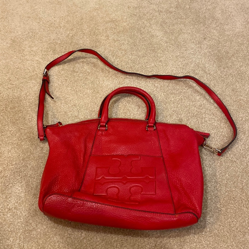 Tory Burch outlet red cross body